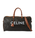 Triomphe Logo Duffle Bag, front view